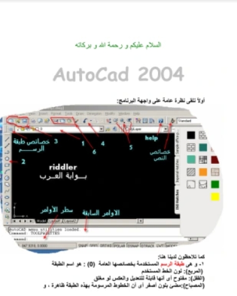 كتاب الأتوكاد لـ المؤلف مجهول